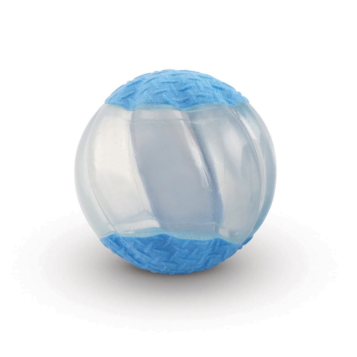 ZEUS Duo Balls with Glow in The Dark & Squeaker, Interactive Dog Toys,Small