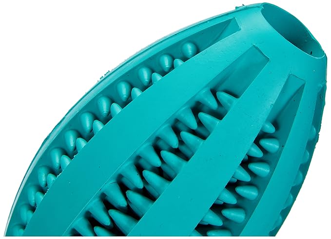 Trixie Denta Fun Rugby Ball Mint Fresh Natural Rubber 11 Cm