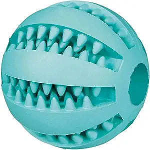 Trixie Trixie Denta Fun Baseball Mint Flavour, Natural Rubber, 5 cm, Massages The Gums!