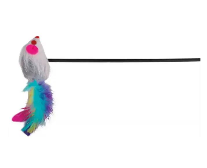 Trixie 40 Playing Rods With Mouse Cat Toy