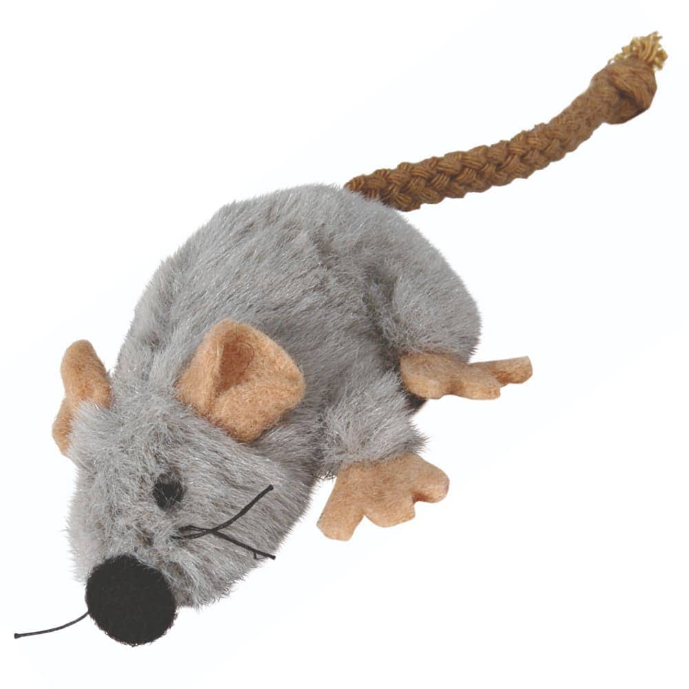 Trixie Mouse Plush Cat Toy - 7 cm - Assorted