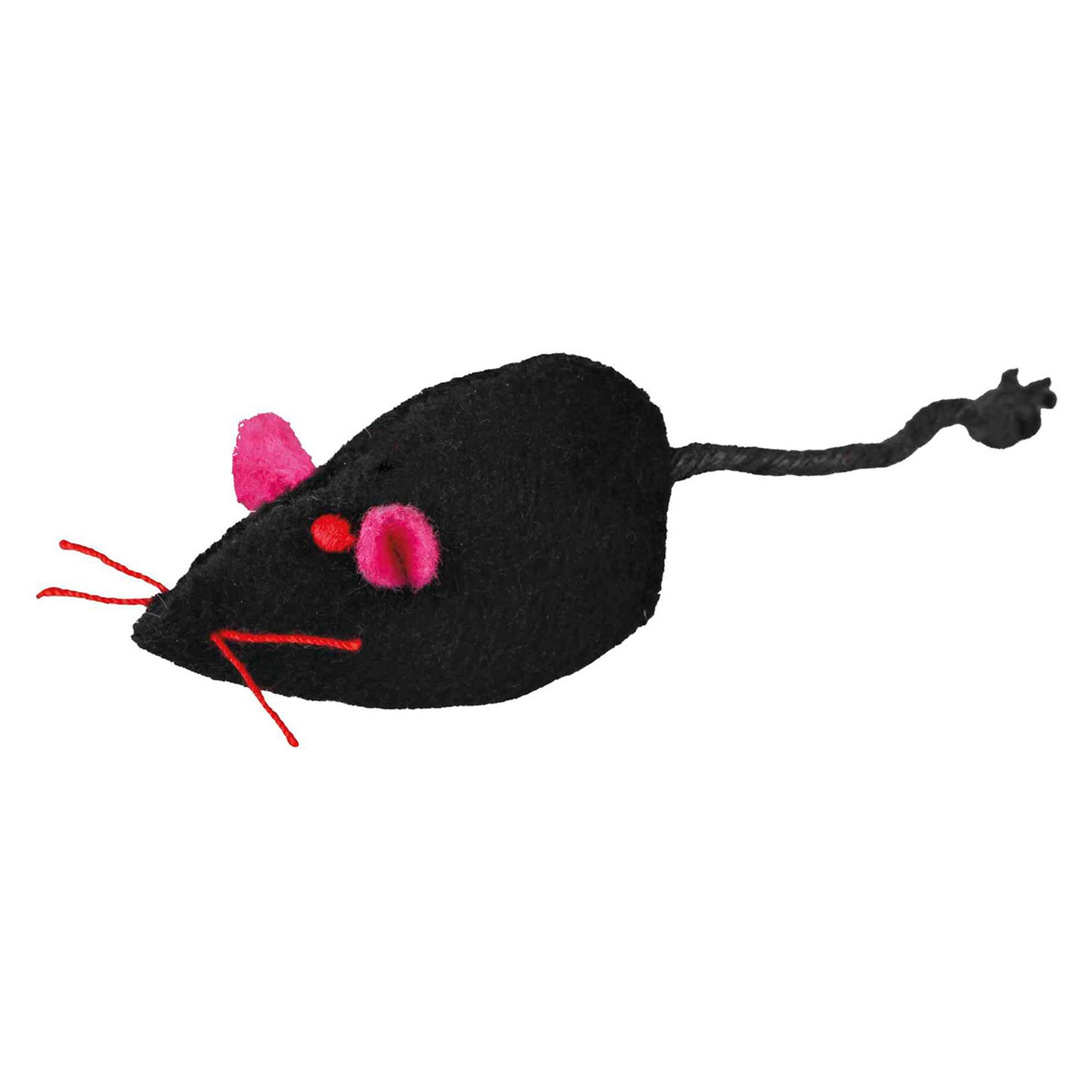 TRIXIE Cat Toy, Soft Plush Catnip Mice, 5 cm, Perfect for Both Indoor & Outdoor Play Sessions - Assorted